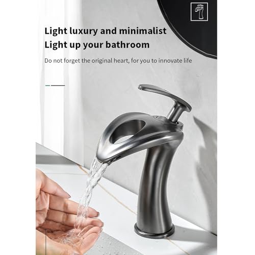 Robinet cascade de salle de bain mitigeur monotrou pour ferme et camping-car - 5
