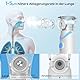 Inhalationsgerät, Larair Inhalationsgerät für Erwachsene & Kinder, Leiser Vernebler, Wiederaufladbarer und Tragbarer Inhalator, Inhalator mit Selbstreinigungsfunktion & Einstellbarem Sprühvolumen.