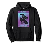 19MARV00979A-005 Marvel Black Panther Halftone Pop Art Poster Sudadera con Capucha
