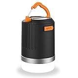 Superway Portable Ultra Bright LED Camping Lantern & 10400mAh Power Bank,[LG CELLS] 440 Lumens IP65 Waterproof Rechargeable Camping Lantern, 99hrs Use for One Charge- Best for Hiking Camp Outages
