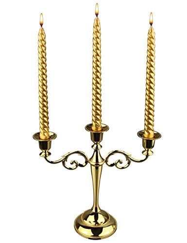 Retro Metal Candlestick 3 Arms 10