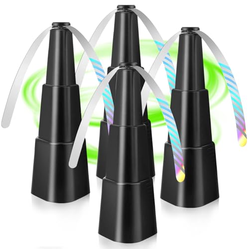 CXEVGBN F ly Fans for Tables, 4Pack Battery Operated Food Spinning Fan, F ly Fans for Outdoor Tables, Retractable Tabletop Fan, Suitable for Indoor and Outdoor, Restaurant, Picnic, Party, Garden