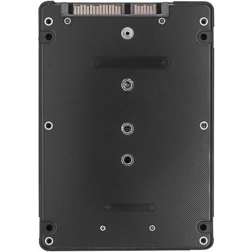 Adaptador M.2 NGFF SATA a SATA III con carcasa de aluminio miniatura 1