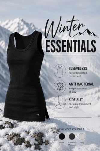 Image of Van Heusen Women's Anti-Bacterial Sleeveless Thermal Tank Top