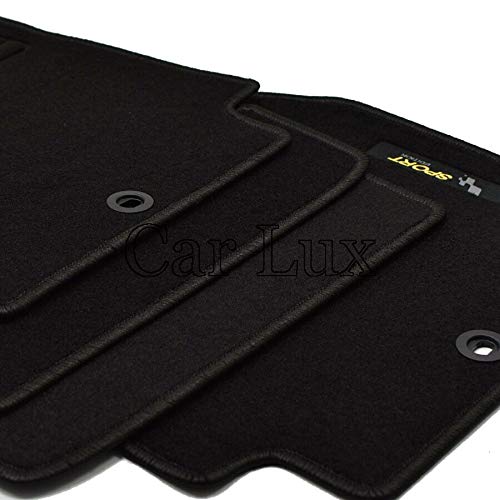 Tapis De Sol Velours Noir Sur Mesure Pour Renault Megane 2 (2002-2008) - Antidérapant Et Renforcé