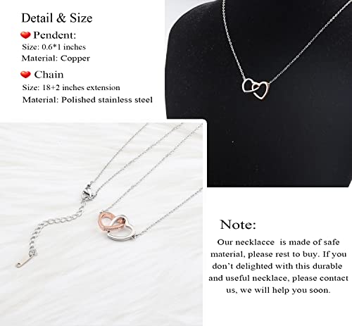 OKEYCH StepMom Stepmother Gift, To My Bonus Mom On My Wedding Day Necklace, BonusMom Gifts from Daughters, UnbiologicalMom Jewelry3