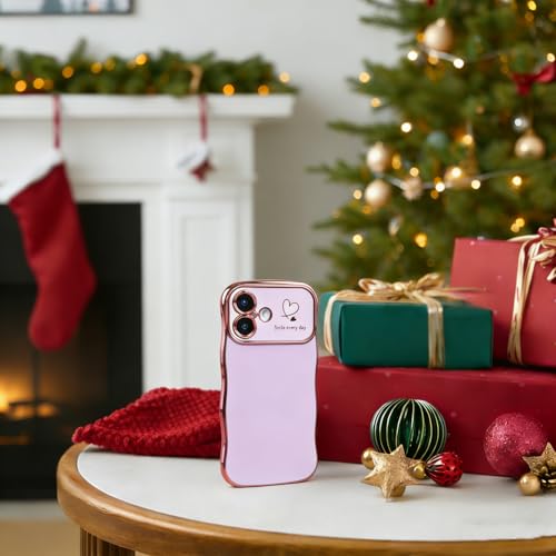 IDweel Luxury Cute Slim Durable for iPhone 17 for Women Girls, Purple - image 2