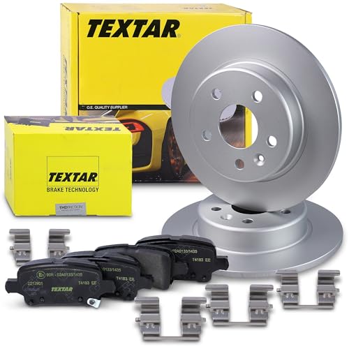 TEXTAR Bremsscheiben +Bremsbeläge hinten 41242593