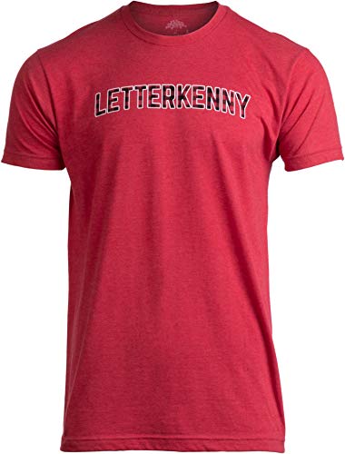 LETTERKENNY | Red Plaid Pattern Print Vintage Style Red Men Women T-Shirt-(Adult,L)