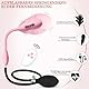 BDSMYEE Vibration für Frauen,Vibrator mit 10 Vibrationsmodi, vibrierender Dildo Aufblasbar mit Fernbedienung,Sexspielzeug für Frauen solo,Klitoris Stimulator für Sie (rosa)