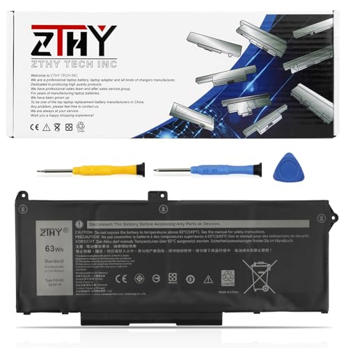 ZTHY RJ40G 4-Cell 63Wh Laptop Battery Replacement for Dell Latitude 14 5420