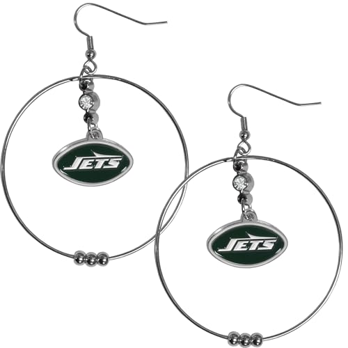 Image of NFL 2-Inch Hoop Earrings