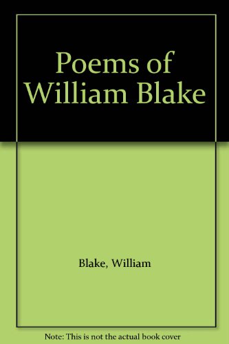 Poems of William Blake 0393043819 Book Cover