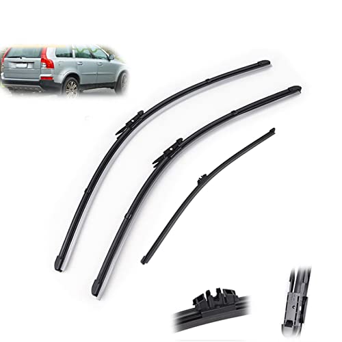 Pack essuie-glaces haut de gamme 24" 22" 15" pour Volvo XC90 R-Design 2007-2011