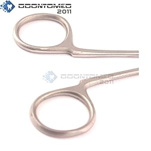 OdontoMed2011 Non-Locking Hemostat for Ear Care Straight