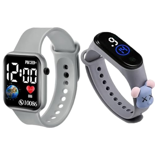 GOLDENIZE FASHION Stylish Waterproof Kids Digital Date and...