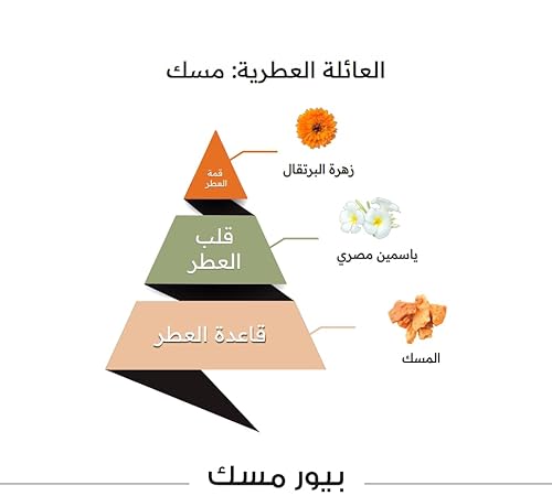 زيت مسك نقي من الماجد فور عود، 15 مل