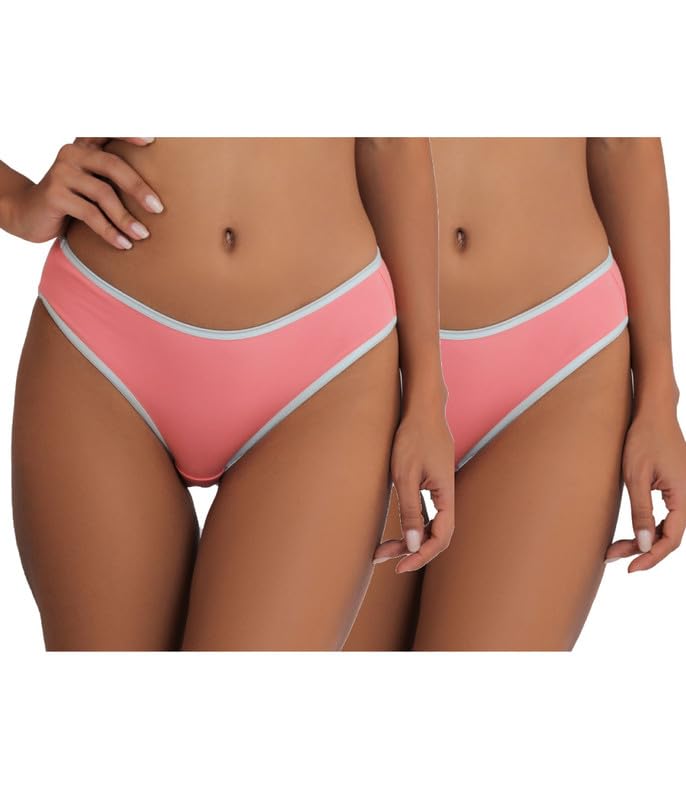 Image of Women Hipster Pink Panty Pack of 2