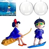 Sistema de flotabilidad: cada decoración contiene un flotador transparente. Los adornos de estilo de dibujos animados utilizan esta flotabilidad para permanecer en la superficie sin hundirse. La profundidad de inmersión se puede ajustar según la longitud de la línea de pesca