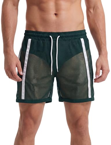 Short sexy en maille pour homme évitant l'inconfort du sable et de l'eau
