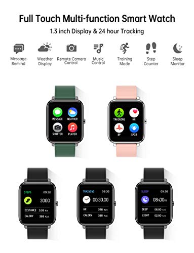 Reviews for Popglory Smartwatch with Blood Pressure, Blood Oxygen Monitor,  Fitness Tracker | BestViewsReviews