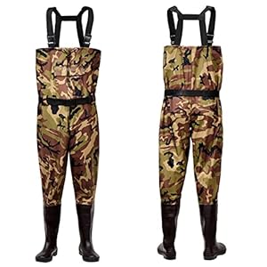 YAMIA1115 Waterdichte visstoltlopers Duurzaam en waterdicht geïsoleerde vissen borst steltlopers voor vliegvissen Jacht planten landbouw PVC Bootfoot steltlopers voor mannen en vrouwen