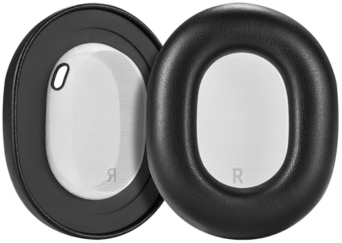Lukvcoe イヤーパッド Sonos Ace Wireless オーバーイヤーヘッドフォン用交換用 - 高密度フォーム付きソフトプロテインレザーイヤーパッドクッション