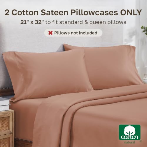 Image of California Design Den 800 Thread Count 2-Pack Pillow Cases Queen