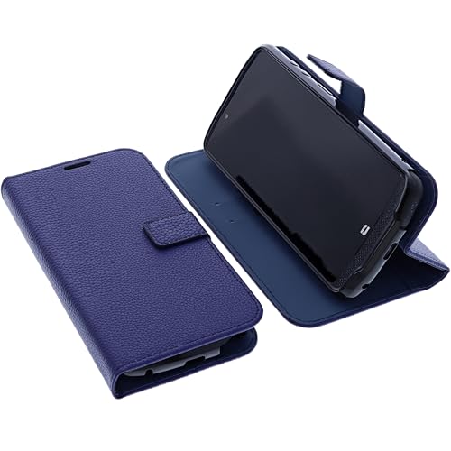 foto-kontor Étui Compatible avec CrossCall Core M6 Protection Book Style Case Housse Portefeuille pour téléphone Smartphone Coque à Rabat Support Pochette...