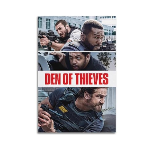 AKRHARWB Poster "Den der Diebe", Wandkunst, Vintage, elegantes Poster, dekoratives Gemälde für Wohnzimmer, Schlafzimmer, ästhetisches Poster, 30 x 45 cm, ungerahmter Stil