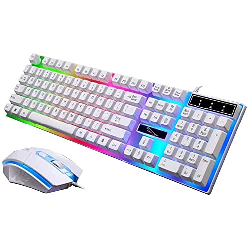 Teclado Gaming Feiyx con Conectividad USB y Retroiluminación