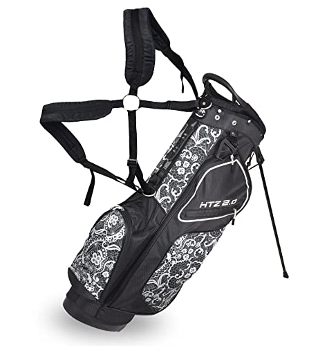 Hot-Z Golf Ladies 2.0 Deluxe Stand Bag  Black/White