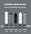 Sandmonk Stainless Steel Water Filter for Sink, 0.01m Ultra-Filtration Under Sink Water Filter System, Reduces PFAS, PFOA/PFOS, Fluoride, Chlorine, Bad Taste & Odor, Tankless 5-Stage with Faucet