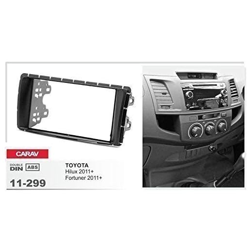 CARAV 11-299 DIN doble Cobertura de radio para TOYOTA hilux- FORTUNER