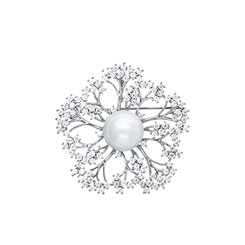 Broche pissenlit en perle de coquille un bijou de tempérament pour robe