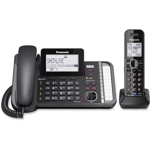 Panasonic KX-TG9581B 2-Line Corded/Cordless Phone System thumb #2