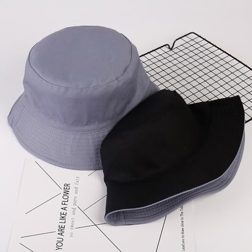Image of Quanhaigou Bucket Hats Unisex Summer Travel Beach Fisherman Cap for Men Women Teens