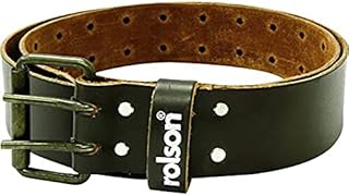 Rolson 68585 50 mm Top Grain Double Pin Leather Belt
