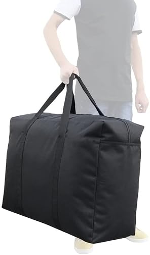 OARCO 145L Duża wodoszczelna torba do przechowywania kołder, poduszek, ubrań, pościeli, duża, 85 x 55 x 33 cm, XXL