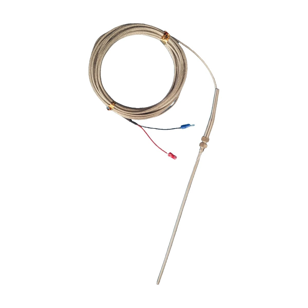 Sonde E WRE-187 thermocouple type E avec fil blindé en métal anti-interférence