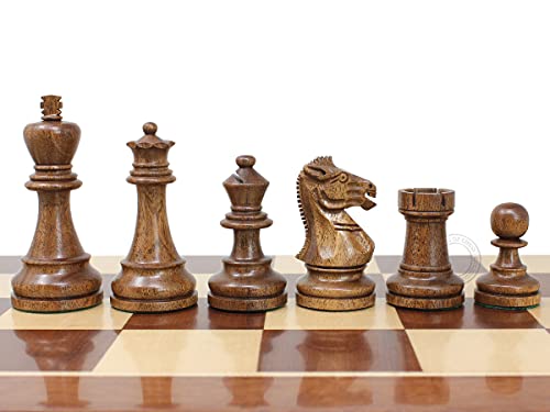 Grand Master Staunton Chess Set de Piezas de Madera miniatura 1