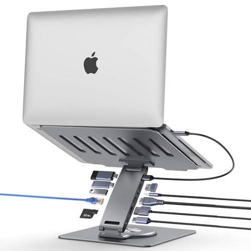 Station d'accueil triple affichage 4K60Hz hub USB-C PD100W pour MacBook Pro Air Dell et HP
