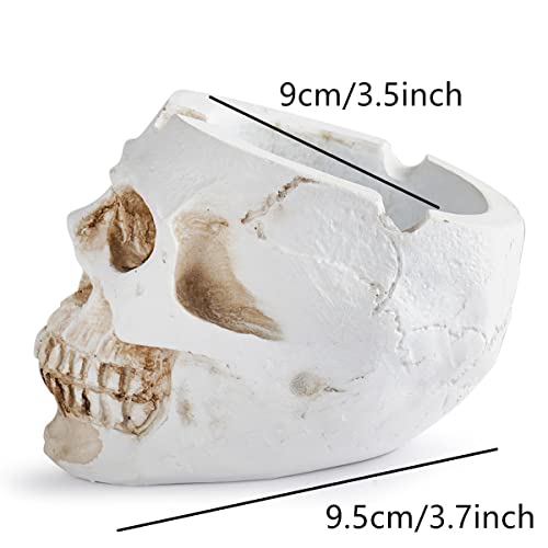 Aisibo SKULL ASHTRAY Polyresin Sugar Skull Ashtray thumb #1
