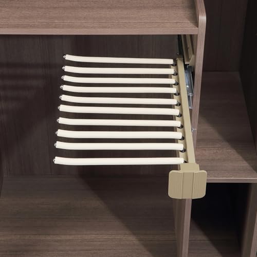Tringle de penderie rétractable de 46 cm pour en finir avec le désordre