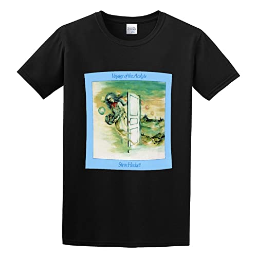 Photo de HEIMAO Men's Steve Hackett Voyage of The Acolyte Cotton T Shirt XL