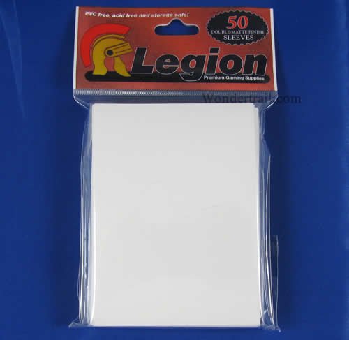Amazon.com: Legion Supplies White Double Matte Card Sleeves (50) : Toys &  Games