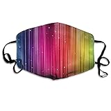  n a Bequeme, winddichte Nasen- und Mundabdeckung mit Kohlefilter, Unisex, Unisex, gold