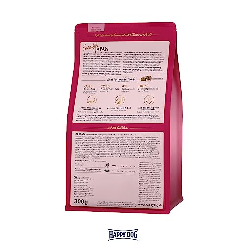 Happy Dog 60942 - Supreme Mini XS Japan Hähnchen mit Forelle - Hundetrockenfutter für sehr kleine Rassen - 1,3 kg Inhalt