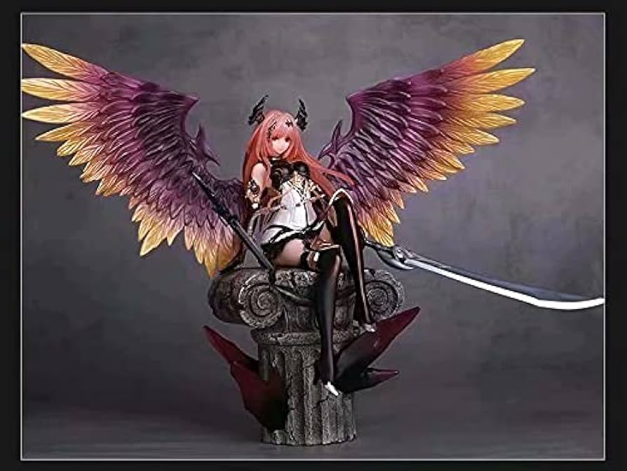 神撃のバハムート ダークエンジェル オリヴィエ ++ PVC完成品 フィギュア Amazon | 神撃のバハムート ダークエンジェル・オリヴィエ PVC製