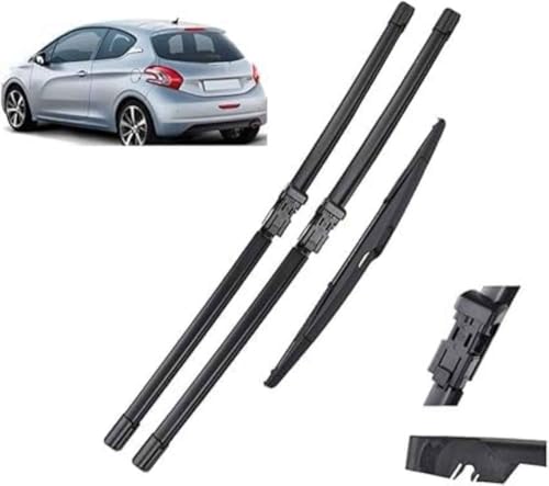 Limpiaparabrisas específico Peugeot 208 2012-2018 máximo rendimiento 2